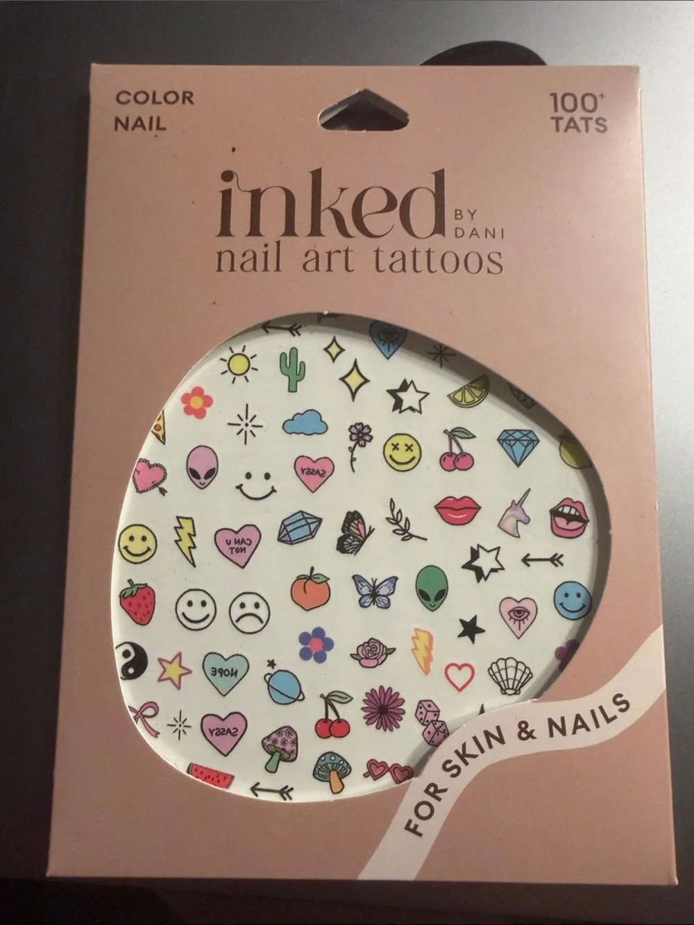 Kids Nail Art Tattoos - Multicolor